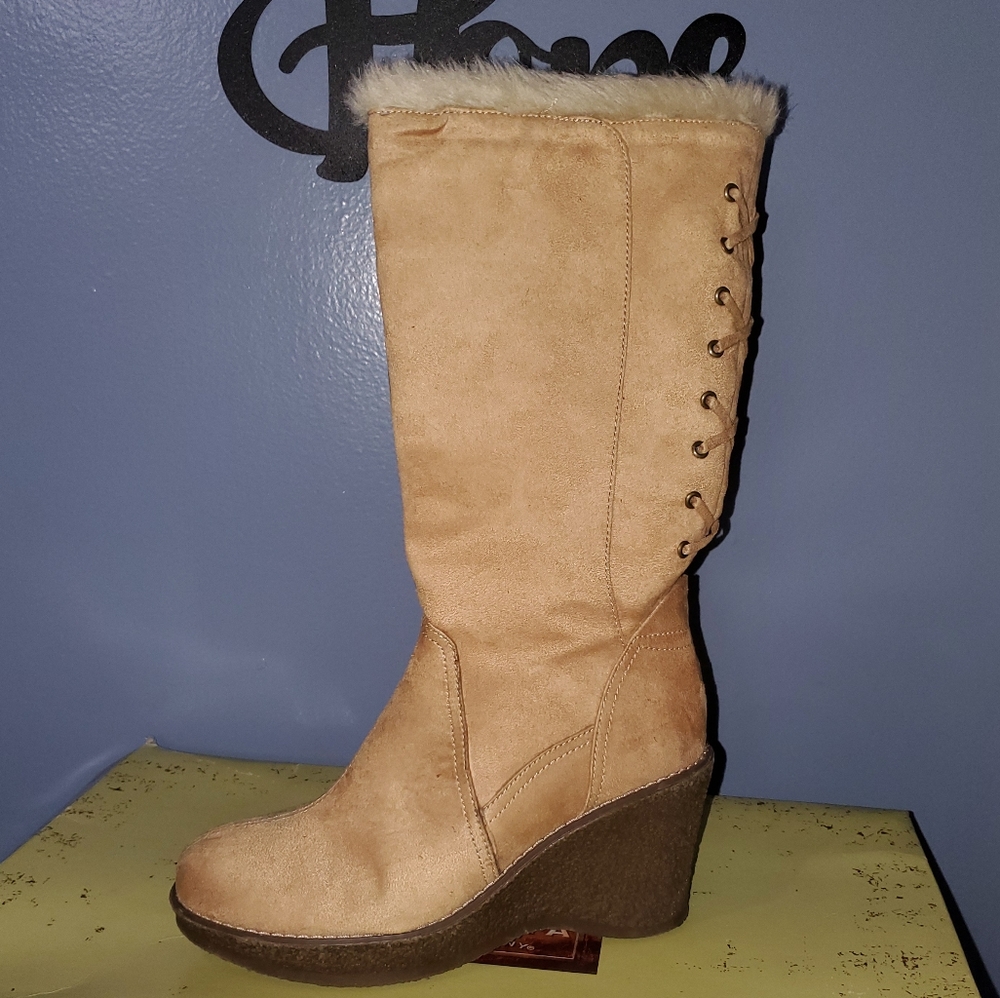 Cozy Winter Knee-High Boots